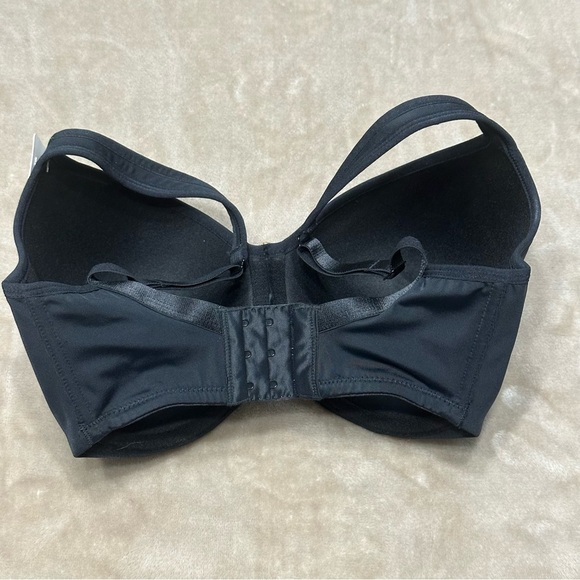 Essential Bodywear Abbie Everyday T-Shirt Bra Black #6111 Size 32H - Picture 3 of 5